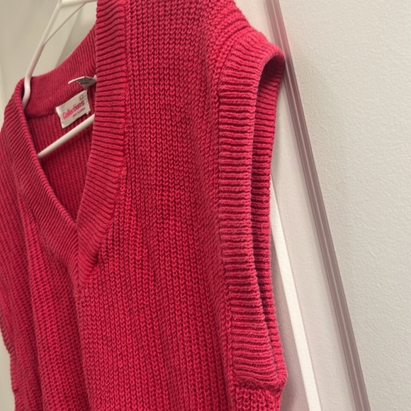 Pink Sweater Vest - Picture 5 of 5